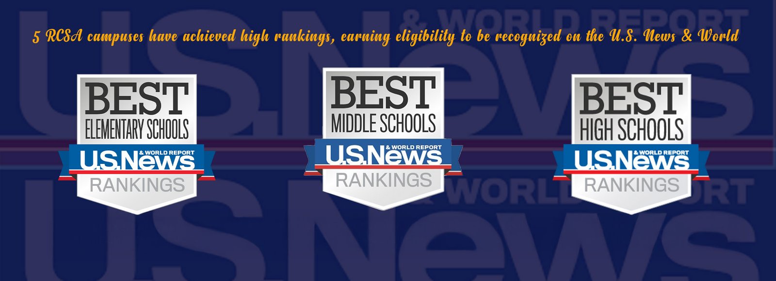 RCSA Schools - U.S. News Rankings